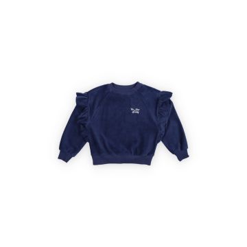 The New Society Clau Sweatshirt Infinite Navy