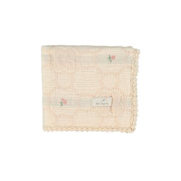 Bebe Organic Cleo Blanket Vintage Wallpaper Floral