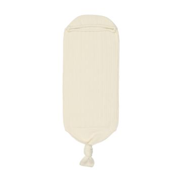 Peluche Ribbed Knit Cocoon Cream