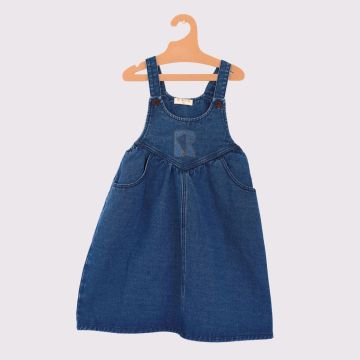 RetroKid Cora Logo Patch Jean Jumper