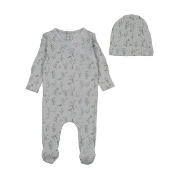 Bee & Dee Countryside Quaint Footie with Beanie