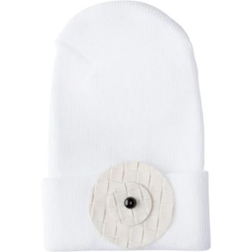 Adora Hospital Hat Cream Circle