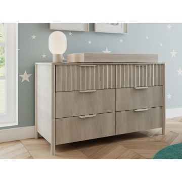 Moonlit Crescent Collection Double Dresser + Changer