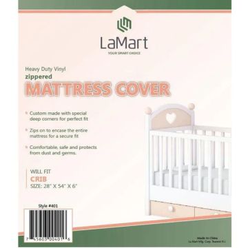La mart Crib Mattress Cover Zippered