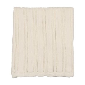 Bee & Dee Crochette Velour Blanket