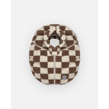 7 AM Car Seat Cocoon - Checker Berber