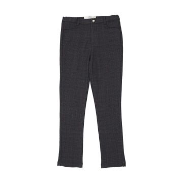 Panther Slate Micro Plaid Pants