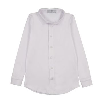 Panther White Long Stretch Shirt
