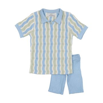 Panther Knit Rainbow Lane Baby Set