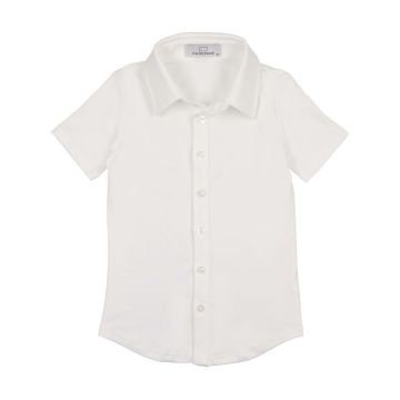 Panther White SS Stretch Shirt