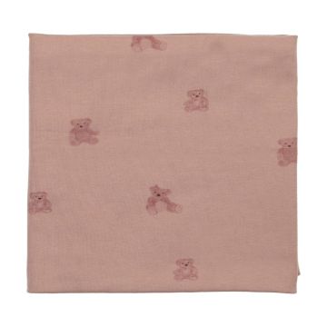 Cuddle and Coo Dusty Pink Cuddle Teddy Blanket