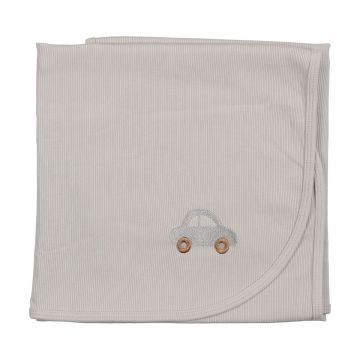 Cuddle and Coo Slate Car Blanket