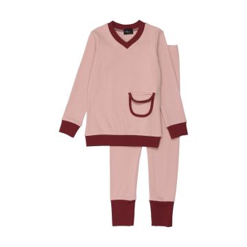 Cuddle and Coo Pink Mini Pocket Pajamas