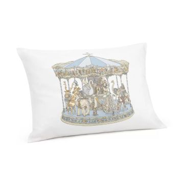 Atelier Choux Satin Cushin Carousal Blue