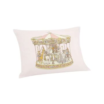 Atelier Choux Satin Cushin Carousal Pink
