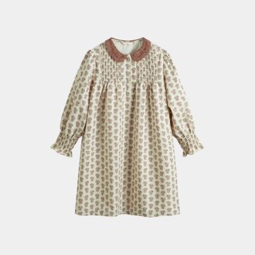 Cera Una Volta Loredana Dress Cream Flower