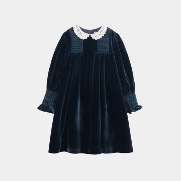Cera Una Volta Lory Dress Navy Blue