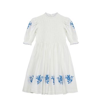 Cera Una Volta Emmanuelle Dress White