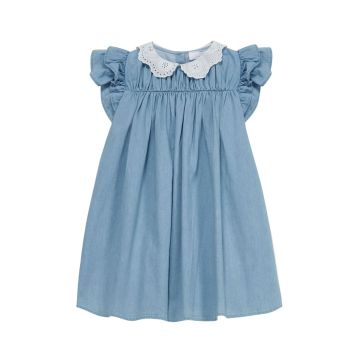 Cera Una Volta Frankie Dress Denim Blue