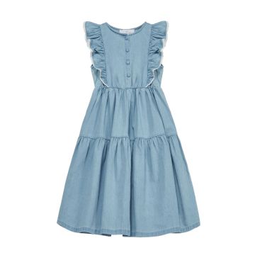 Cera Una Volta Bella Dress Denim Blue