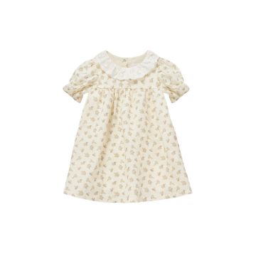 Cera Una Volta Frankie Dress Baby Cream Flower