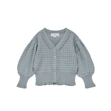 Cera Una Volta Aude Cardigan Powder Green