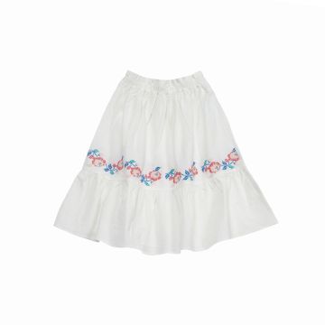 Cera Una Volta Jane Skirt White