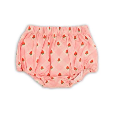 Wander & Wonder Baby Bloomers Pink Straberry Check