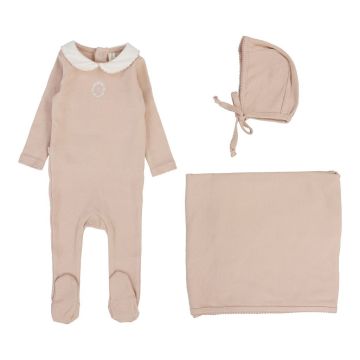Lilette Emblem Embroidered Layette Set