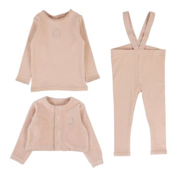 Lilette Velour Cardi Lounge Set