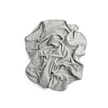 Jacqueline & jac Grey marl knit blanket 