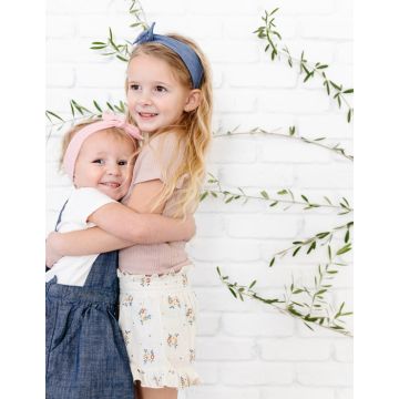 Jacqueline & Jac Girls Knot Headband Denim