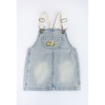 Please Mom Distressed Barrel Dress Please Mom Distressed Barrel Dress
