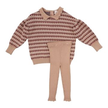 Analogie Floral Knit Set