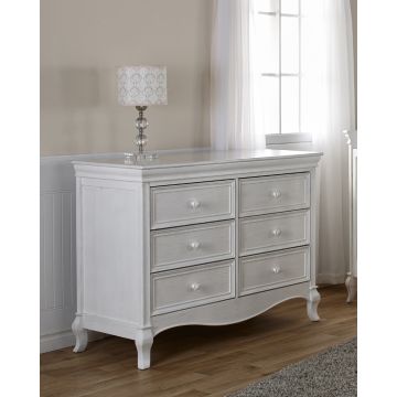 Pali Diamante Double Dresser Vintage White