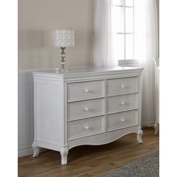 Pali Diamante Double Dresser Vintage White