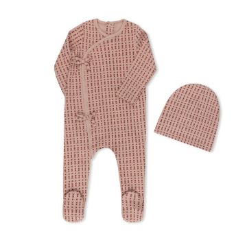 Tricot Ditsy Print Footie*** (read description)