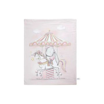 Effiki Double blanket 70x100- Effik The Funfair Pink