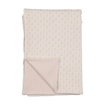 Bee & Dee Double Print Wide Rib Blanket