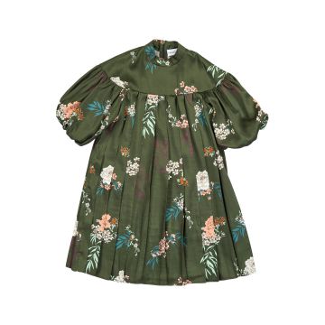 Christina Rhode 1127 Green Floral Dress