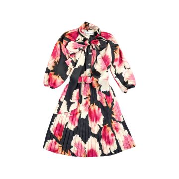 Christina Rhode 1132 Black Floral Dress 