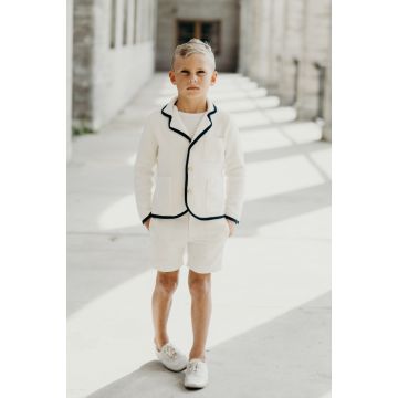 Sweet Threads NOAH BLAZER CREAM