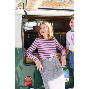Froo Misty Skirt Denim grey
