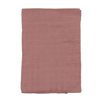 Lil Legs Dotted Swaddle Mulberry/Ivory