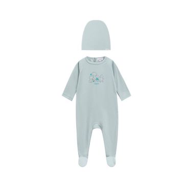 Oubon Ducks Boys Footie + Hat