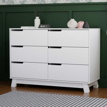 Hudson Modern 6-Drawer Double Dresser