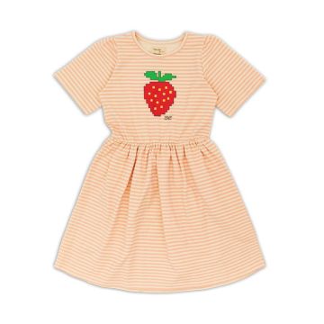 Wander & Wonder Lowri Dress Blush Stripe