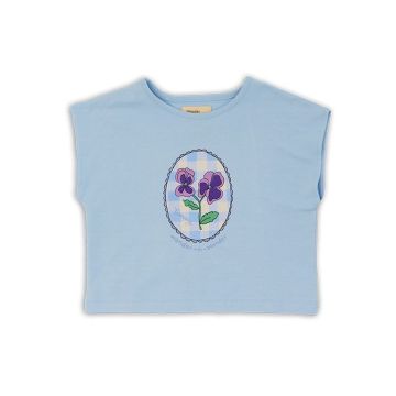 Wander & Wonder Square Crop Top Cornflower
