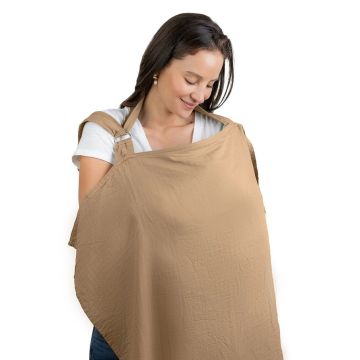 Comfy Cubs Muslin Nursing Cover For Baby Breastfeeding