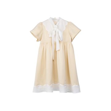 Cottier Yellow Sabrina Dress 